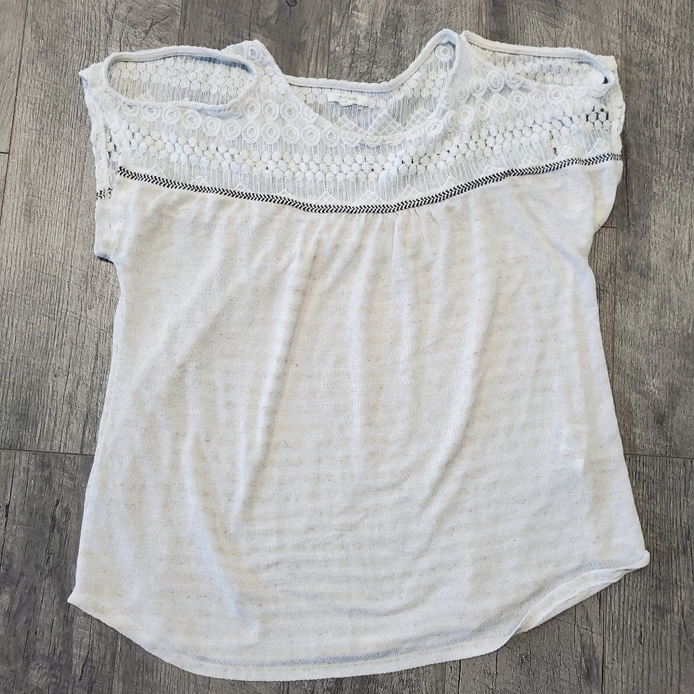 Maurices Off White Shirt
